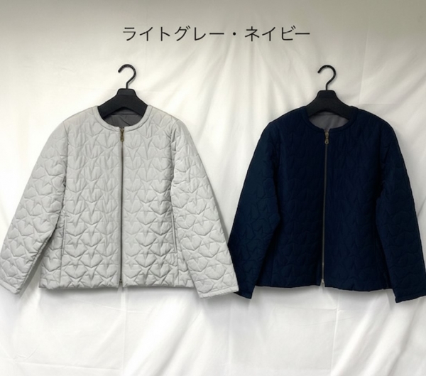 星柄中綿ジャケット