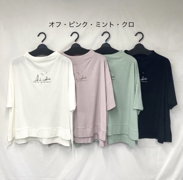 強撚綿チュニック